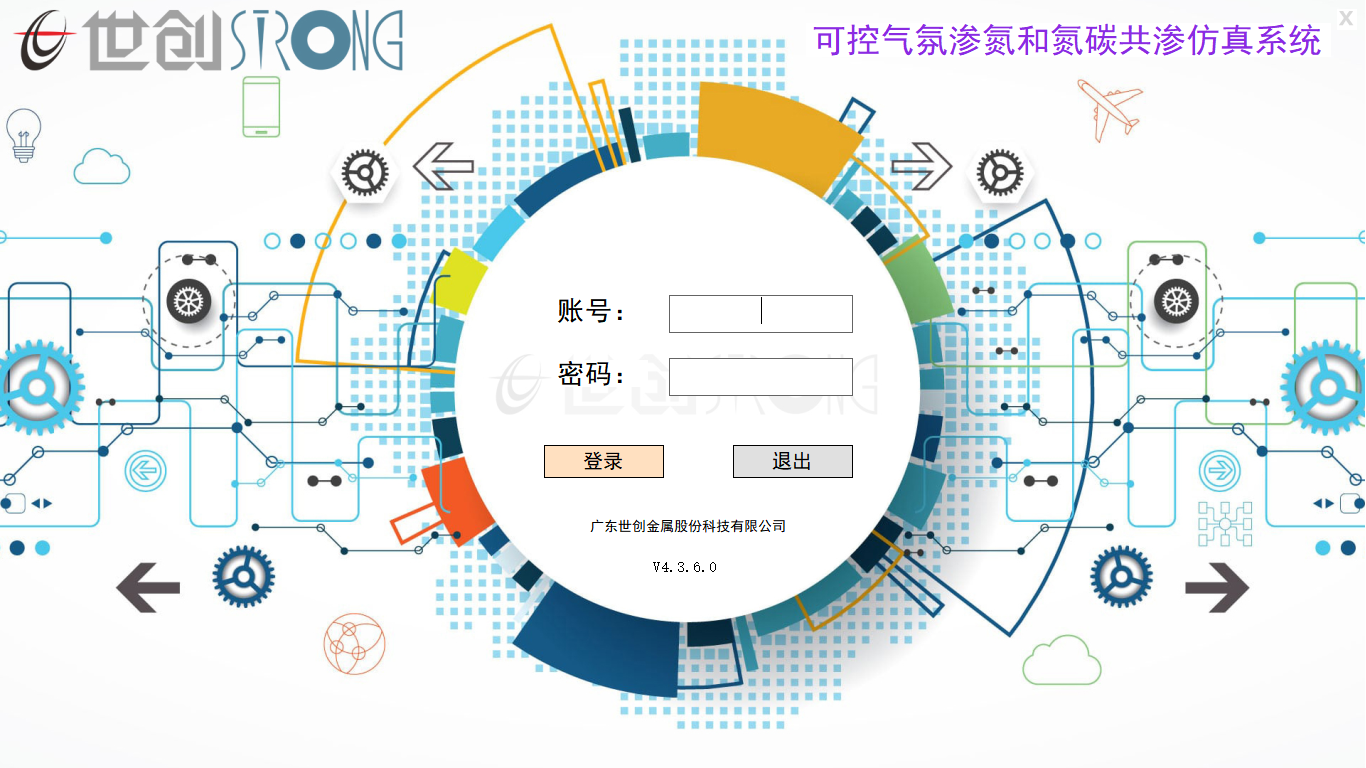 STRONG TECHNOLOGY - controlled atmosphere nitriding and carbonitriding simulation system