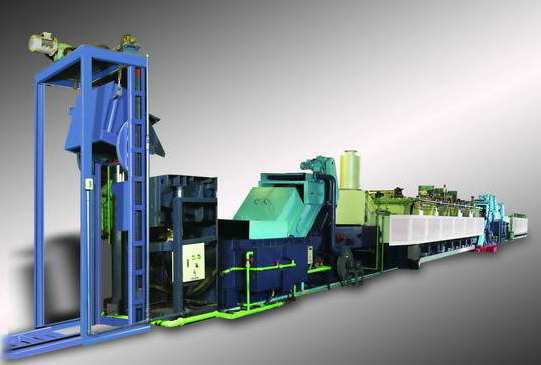 Characteristics of roller type mesh belt furnace