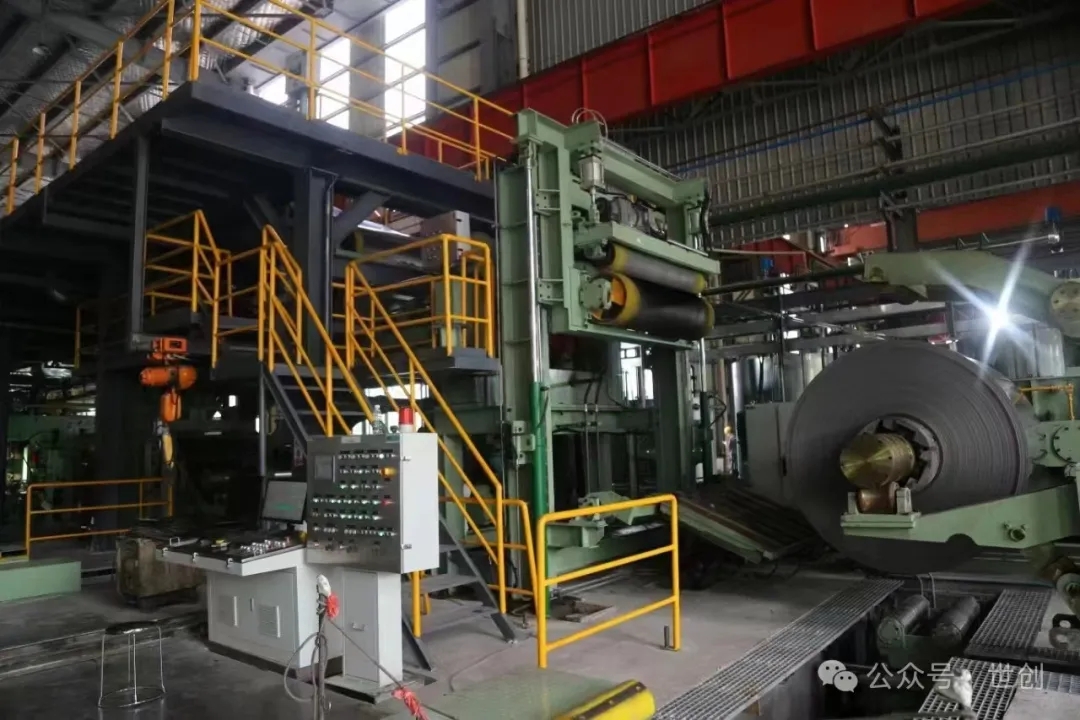 The first 5-foot BA horizontal annealing continuous line in China successfully produced the first coil of steel